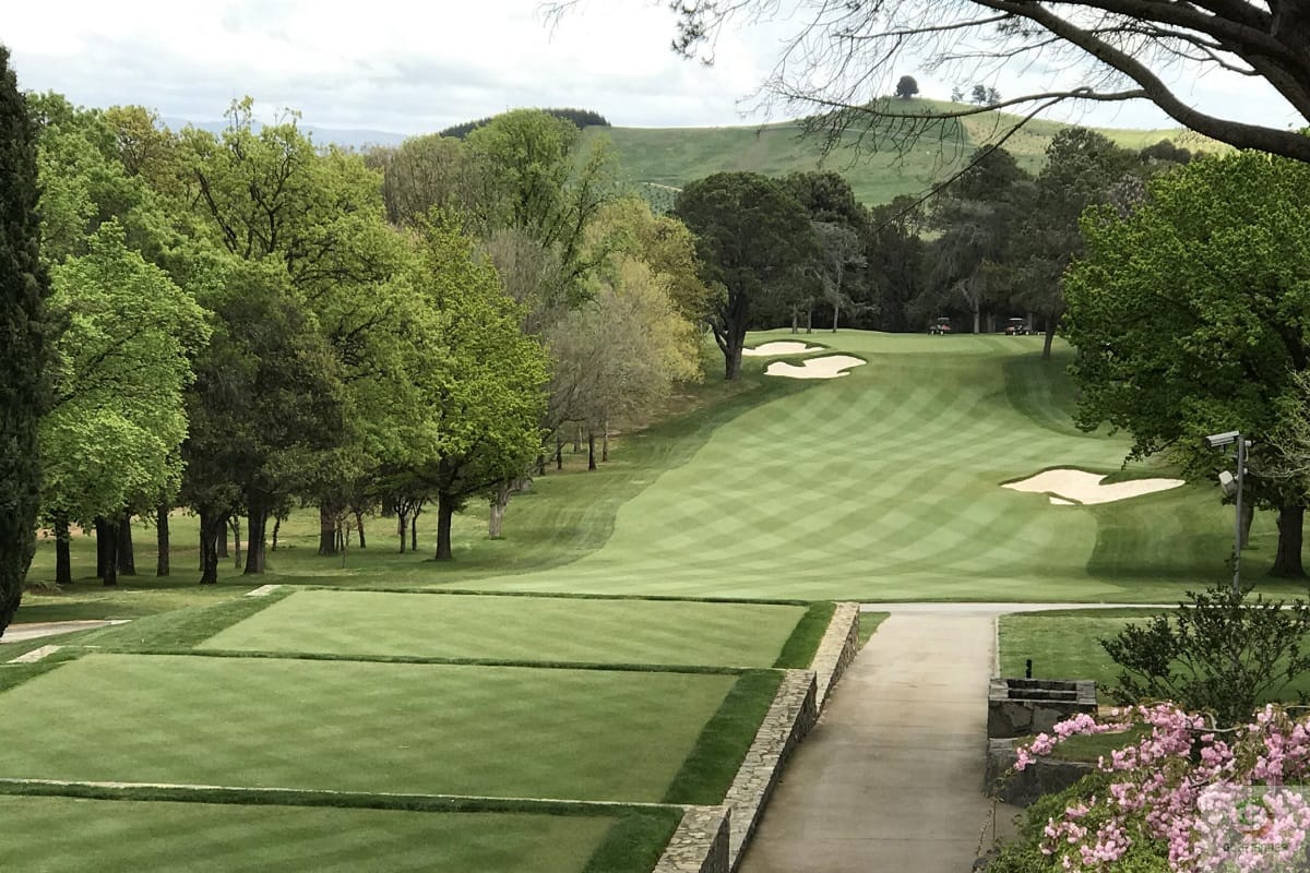English Garden and Royal Canberra Golf Course